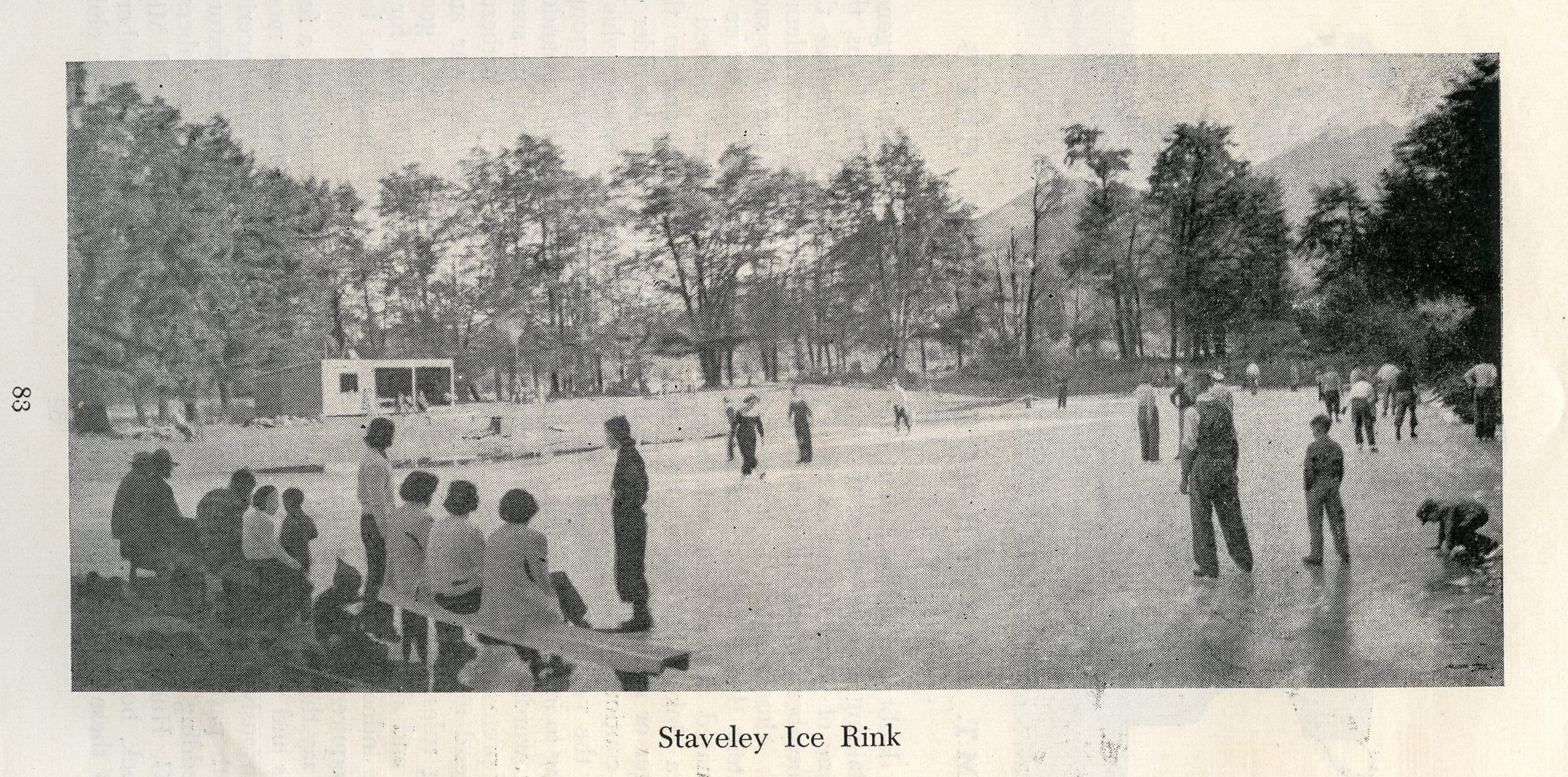 Skating at Staveley